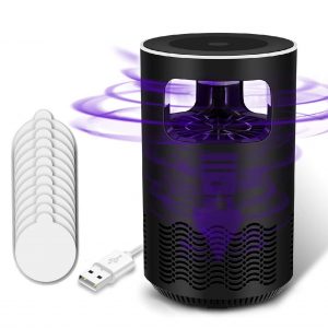 Mosquito Killer – Indoor Attractant Fly Trap for Mosquitoes, Fruit Flies, Gnats, and Flying Insects – Convenient Fly Killer – Fly Trap – Mosquito Trap Indoor – Insect Killer Includes 12 Sticky Boards