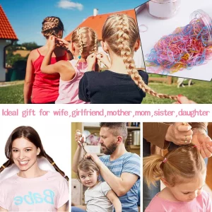 Hair Elastics for Women Girl Hair Ties