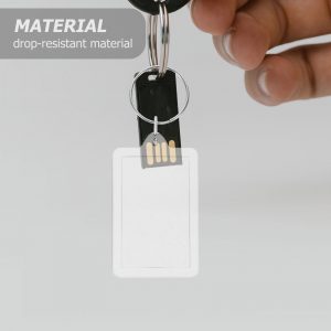 30pcs Photo Keychain Blank Keyrings Acrylic